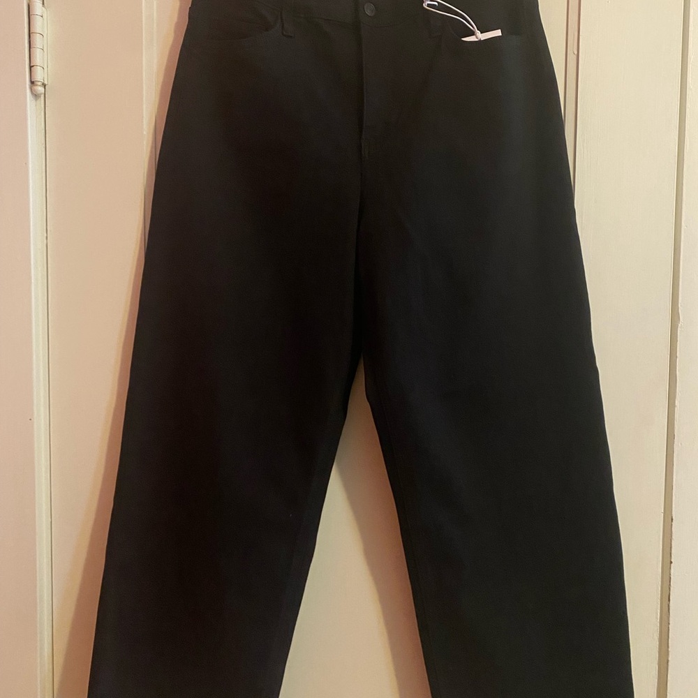 Vervet Olivia Black High Rise Wide Leg Women's Jeans - Picture 7 of 8